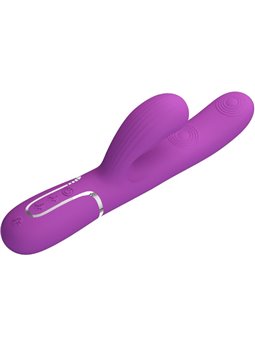 Pretty Love Perlita - 3-in-1 Multifunction Rabbit Vibrator Purple