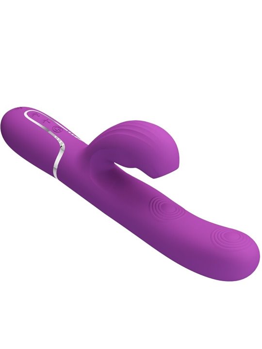 Pretty Love Perlita - 3-in-1 Multifunction Rabbit Vibrator Purple