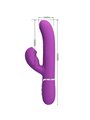 Pretty Love Perlita - 3-in-1 Multifunction Rabbit Vibrator Purple