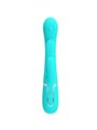 Pretty Love Shania - 4-in-1 Triple Rabbit Vibrator Blue