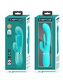 Pretty Love Shania - 4-in-1 Triple Rabbit Vibrator Blue