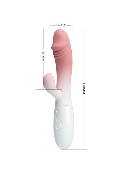 Pretty Love Snappy - G-Spot & Clit Rabbit Vibrator Pink