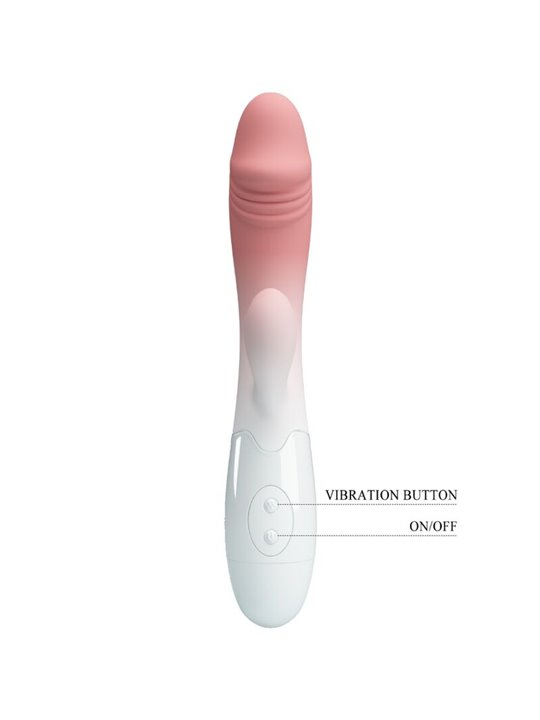Pretty Love Snappy - Vibratore Rabbit per Punto G e Clitoride Rosa
