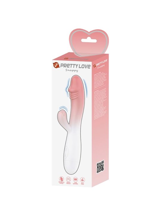 Pretty Love Snappy - G-Spot & Clit Rabbit Vibrator Pink