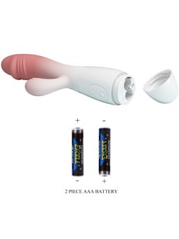 Pretty Love Snappy - Vibratore Rabbit per Punto G e Clitoride Rosa