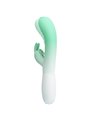 Pretty Love Cerberus - 30-Mode Silicone Rabbit Vibrator Green