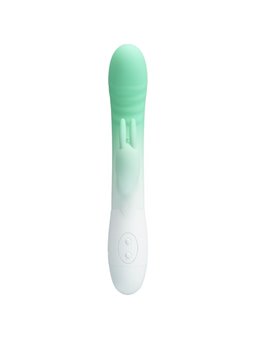 Pretty Love Cerberus - 30-Mode Silicone Rabbit Vibrator Green