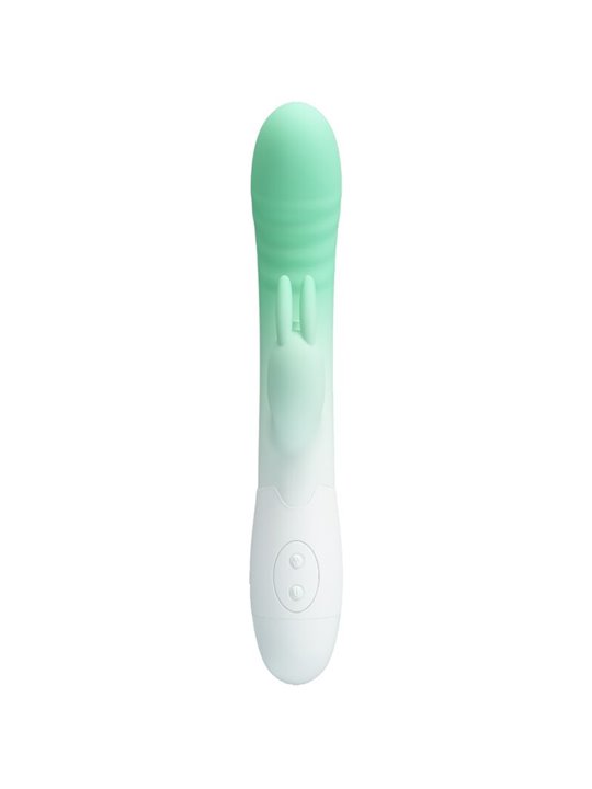 Pretty Love Cerberus - 30-Mode Silicone Rabbit Vibrator Green