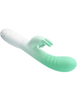 Pretty Love Cerberus - 30-Mode Silicone Rabbit Vibrator Green