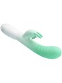 Pretty Love Cerberus - 30-Mode Silicone Rabbit Vibrator Green