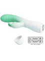 Pretty Love Cerberus - 30-Mode Silicone Rabbit Vibrator Green