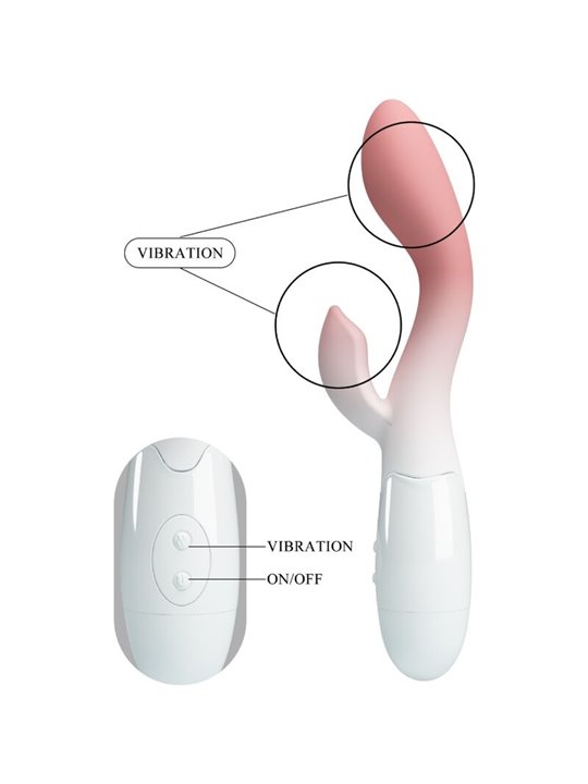 Pretty Love - 30-Mode G-Spot & Clit Vibrator Pink