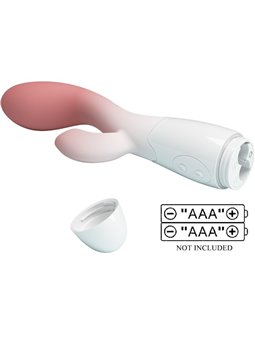 Pretty Love Vibratore Punto G con Stimolatore Clitorideo 30 Vel. Rosa