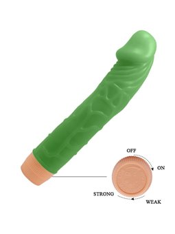 Baile Bill - Realistic Vibrator 22.5 cm Green