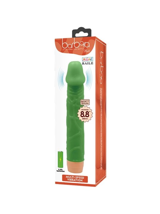 Baile Bill - Realistic Vibrator 22.5 cm Green