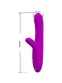 Pretty Love Angelique - Vibratore Multifunzione + Stimolatore Clitoride Viola