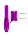 Pretty Love Angelique - Multifunction Vibrator + Clit Stimulator Purple