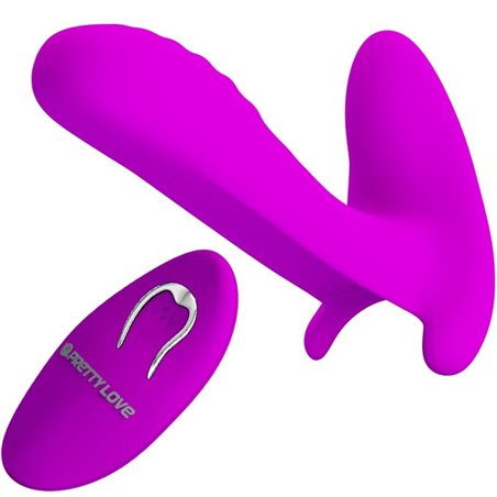 Pretty Love Massaggiatore e Vibratore 12 Vibrazioni Telecomando Viola