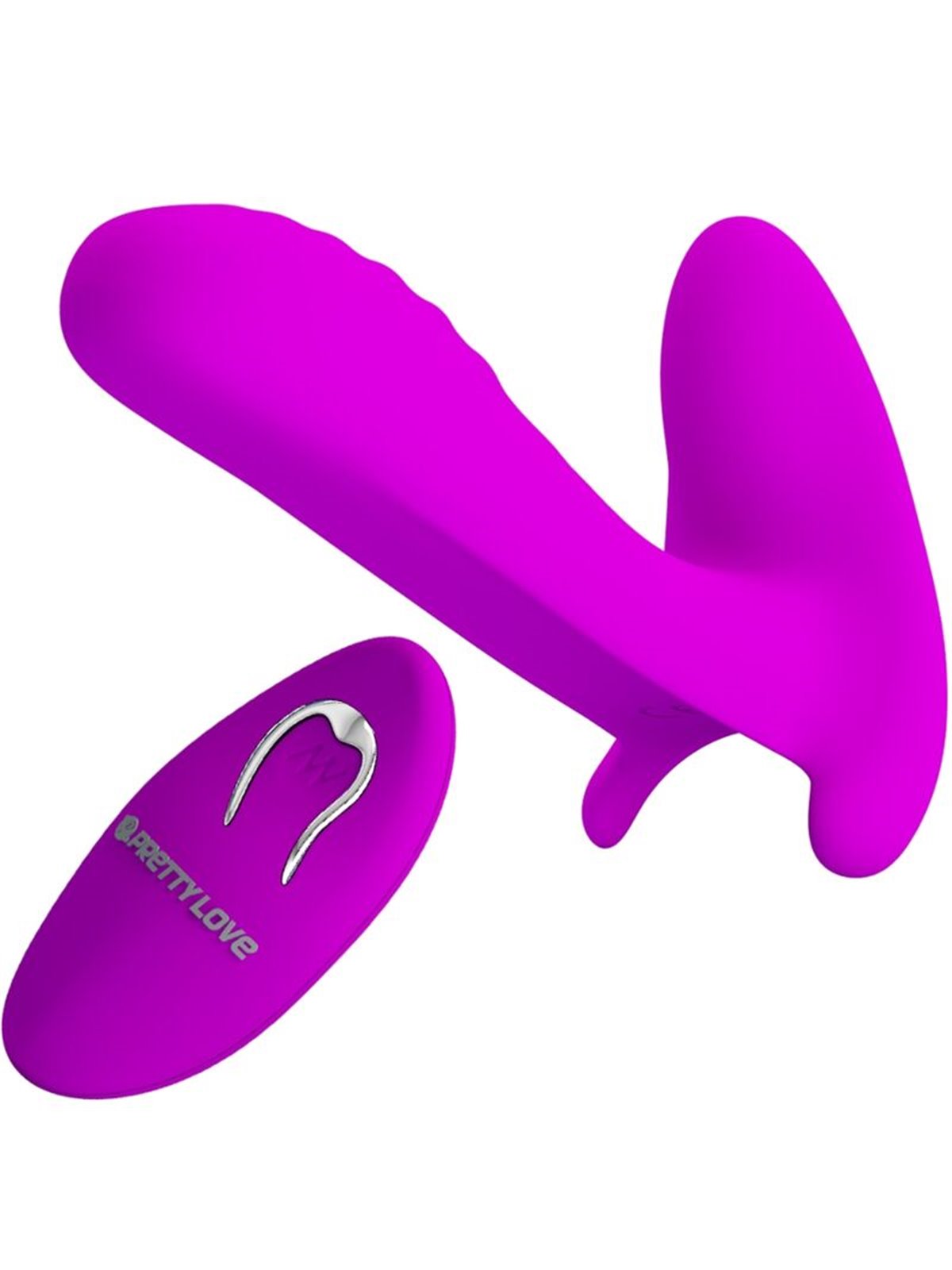 Pretty Love Massaggiatore e Vibratore 12 Vibrazioni Telecomando Viola