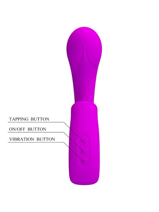 Pretty Love Sibel - G-Spot & Clitoral Vibrator Purple