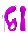 Pretty Love Sibel - G-Spot & Clitoral Vibrator Purple