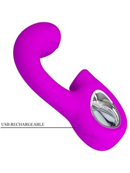 Pretty Love Sibel - G-Spot & Clitoral Vibrator Purple