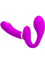 Pretty Love Thunderbird - Double Strap-On Vibrator with Remote