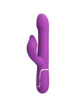 Pretty Love Vibratore e Stimolatore Multifunzione 4 in 1 Viola