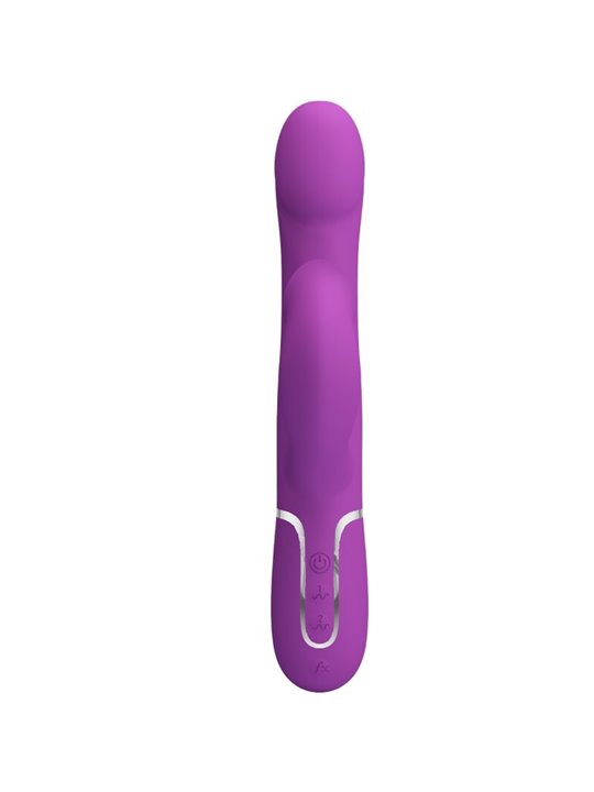 Pretty Love - 4-in-1 Multifunction Vibrator & Stimulator Purple
