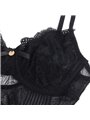 Subblime 955618 - Body in Pizzo Floreale Nero S/M