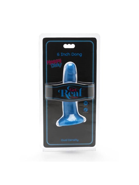 Get Real - Happy Dicks Dong 12 CM Blue