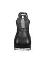 Subblime 955472 - Black Sheer High-Neck Dress S/M