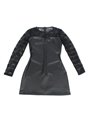 Subblime 955595 - Abito Manica Lunga con Pizzo Nero S/M