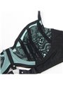 Subblime 955557 - Perizoma e Reggiseno in Vernice Verde con Cerniera S/M