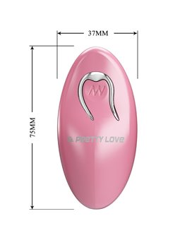 Pretty Love Cailey - Morsetti per Capezzoli Rosa 10 Vel. con Telecomando