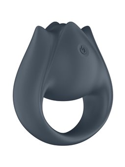 Satisfyer Perfect Pair 2 - Gray Phallic Ring and Finger Vibrator