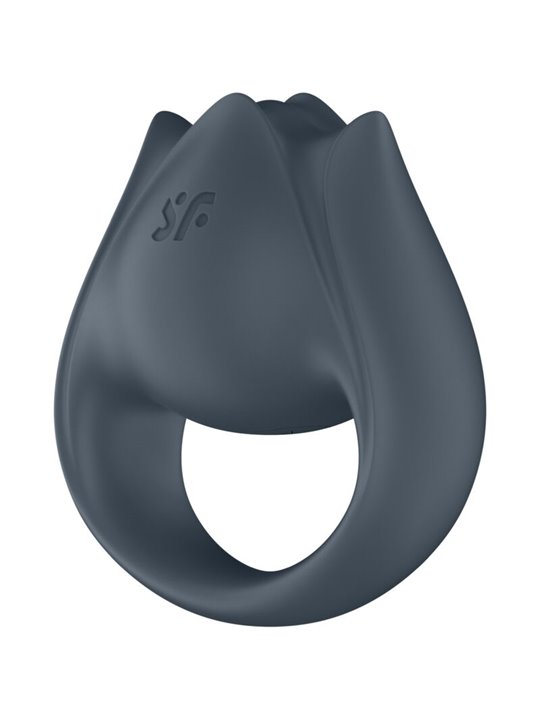 Satisfyer Perfect Pair 2 - Anello Fallico e Vibratore da Dito Grigio