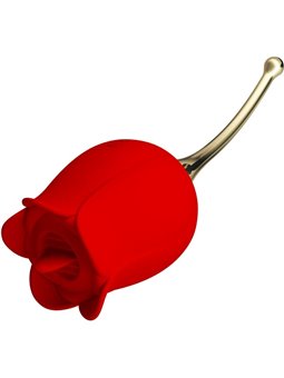 Pretty Love Rose Lover - Stimolatore Clitorideo 12 Vibrazioni Rosso
