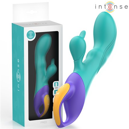 Intense Fred - Vibratore Rabbit in Silicone Multicolore