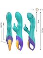Intense Fred - Vibratore Rabbit in Silicone Multicolore