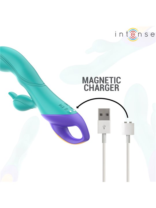 Intense Fred - Vibratore Rabbit in Silicone Multicolore