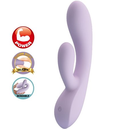 Pretty Love Rosolyn - Vibratore Rabbit 10 Vibrazioni Viola