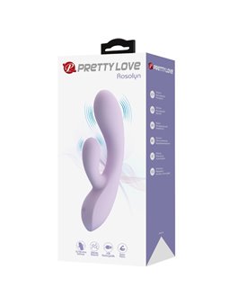Pretty Love Rosolyn - Vibratore Rabbit 10 Vibrazioni Viola