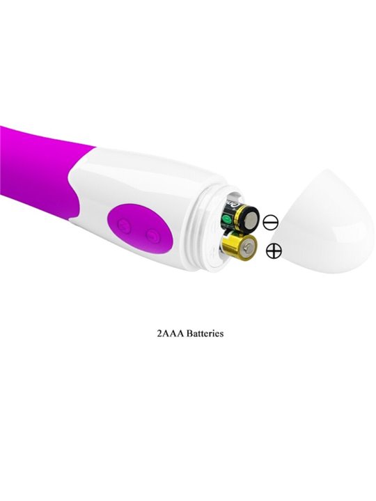 Pretty Love Elemental - Purple Silicone Vibrator 30 Speeds