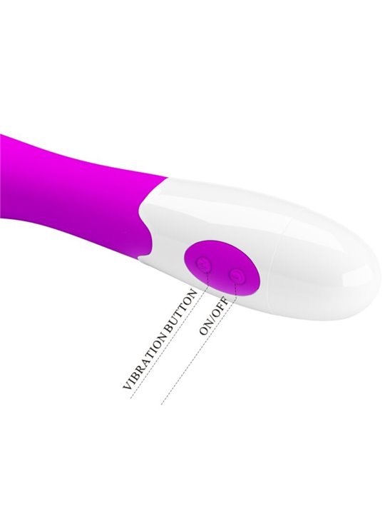 Pretty Love Elemental - Vibratore in Silicone 30 Velocità Viola