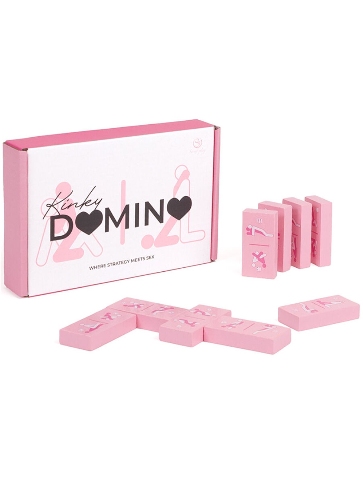 Secretplay Kinky Domino - Wooden Erotic Game