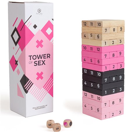 Secretplay Tower of Sex - Wooden Erotic Game