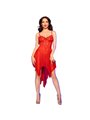 Chilirose CR 4847 - Red Lace Babydoll L/XL