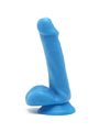 Get Real - Happy Dicks Dildo 12 CM Balls Blue