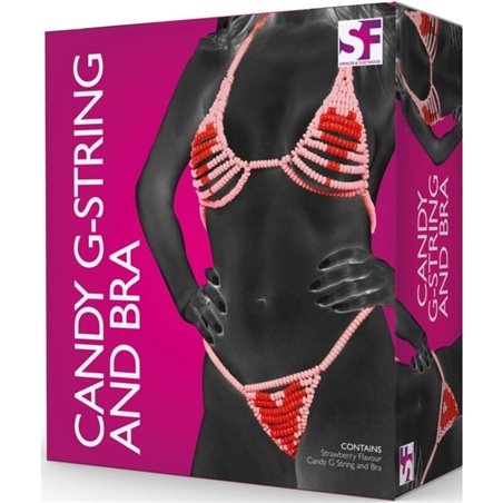 Spencer & Fleetwood Candy Lovers - Perizoma e Reggiseno di Caramelle